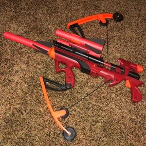 bow & arrow nerf gun